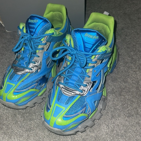 TRACK SNEAKER
TRICOLOR MESH/RUBBERNOT
WASH
KAKI/DARK GREV/GREEN E 43 - Picture 6 of 8